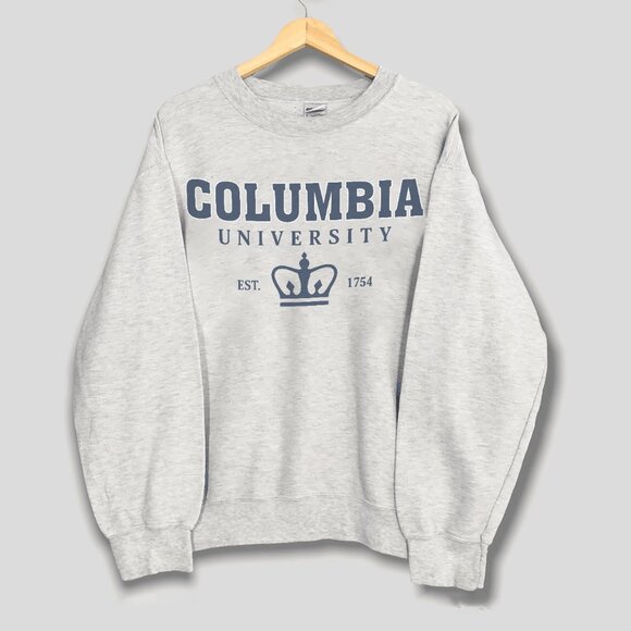 Columbia University College Sweatshirt King's College in New York City Shirt Tee - Picture 1 of 2